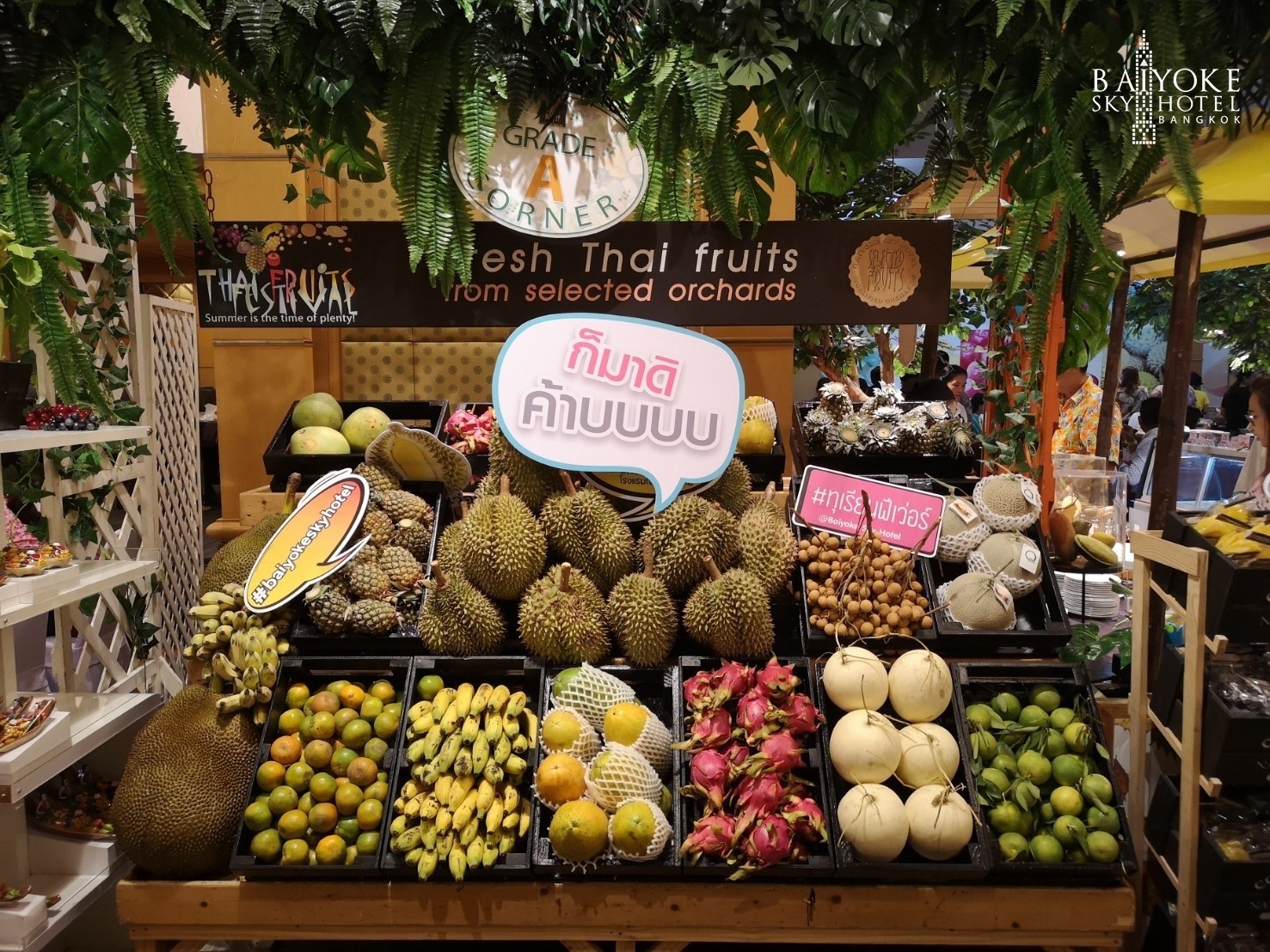 Fruit Buffet At Baiyoke Sky Hotel