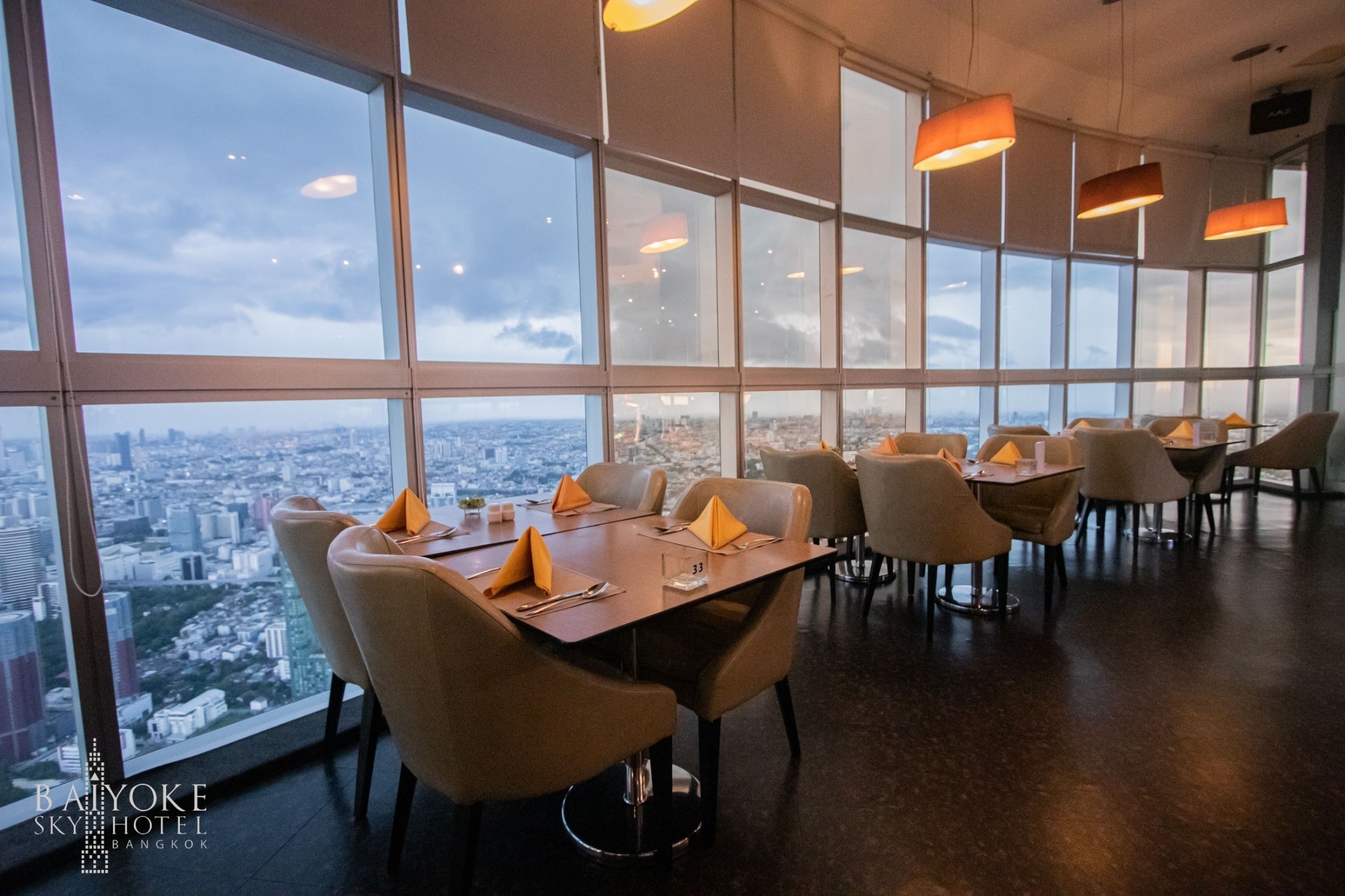 Crystal Grill Buffet on 82nd floor Baiyoke Sky Hotel