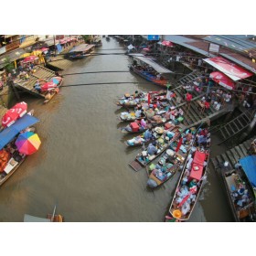 Risky Market and Amphawa Floating Market