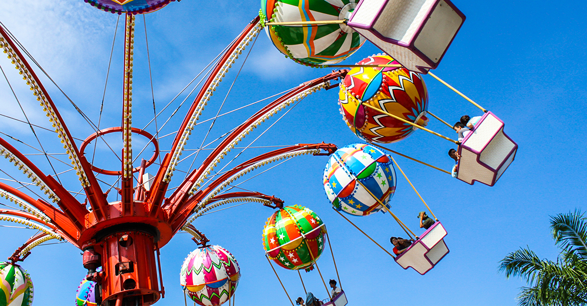 Siam Park City Bangkok Thailand Balloon Race