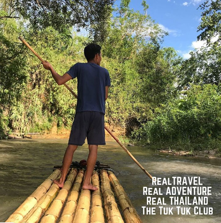 Bamboo Rafting in Chiang mai Thailand