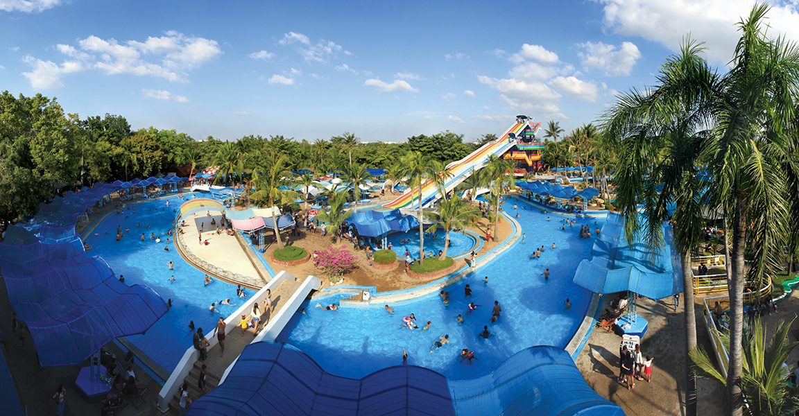 Siam Park City Bangkok Thailand Flowing Pool