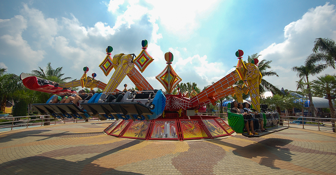 Siam Park City Bangkok Thailand Mega Dance