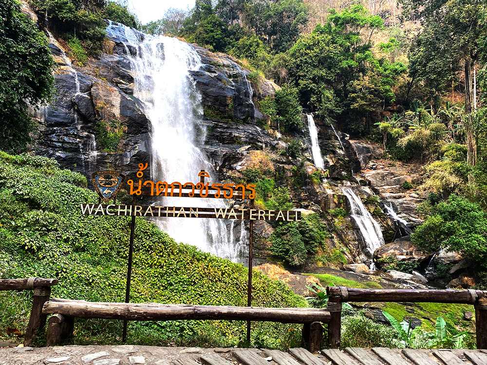 Wachirathan Waterfall in Chiang Mai